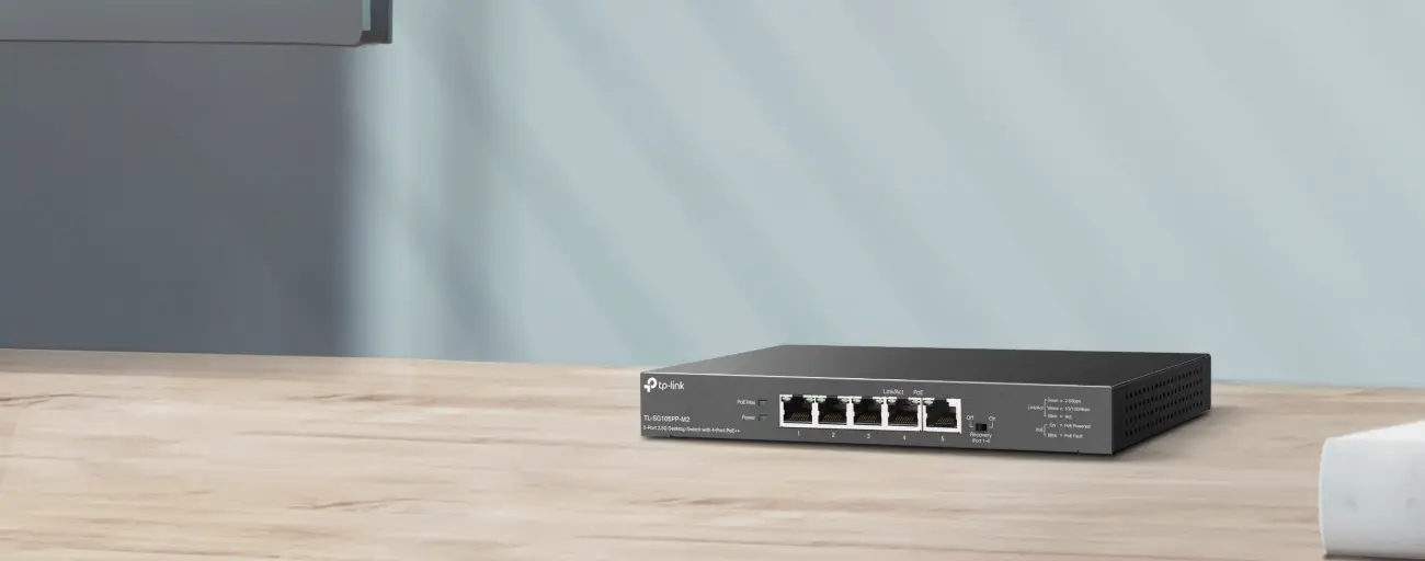 تي بي لينك TL-SG105PP-M2 تي بي لينك TL-SG105PP-M2