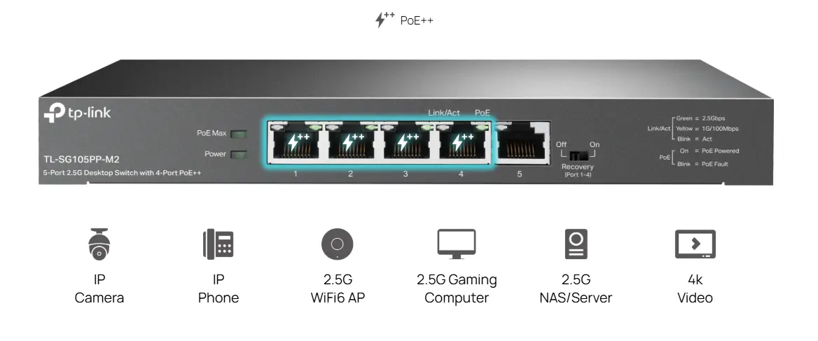 سويتش PoE سويتش PoE