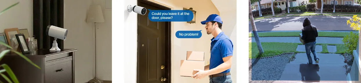 كاميرا مراقبة خارجية 