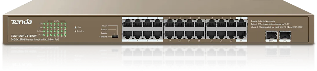 Tenda TEG1126P-24-410W Tenda TEG1126P-24-410W