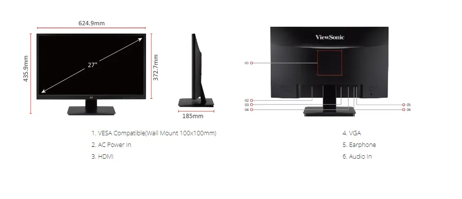 monitor pc ViewSonic monitor pc ViewSonic