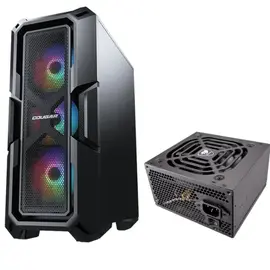 Cougar MX440 Mesh RGB + Cougar VTE 500W