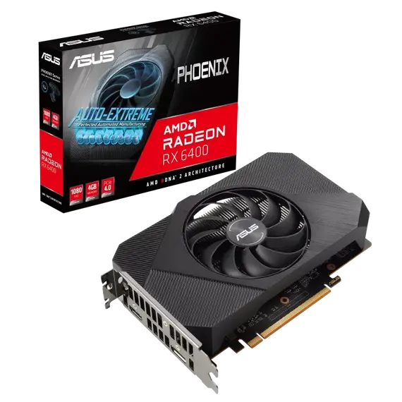 ASUS Phoenix Radeon RX 6400 4GB GDDR6