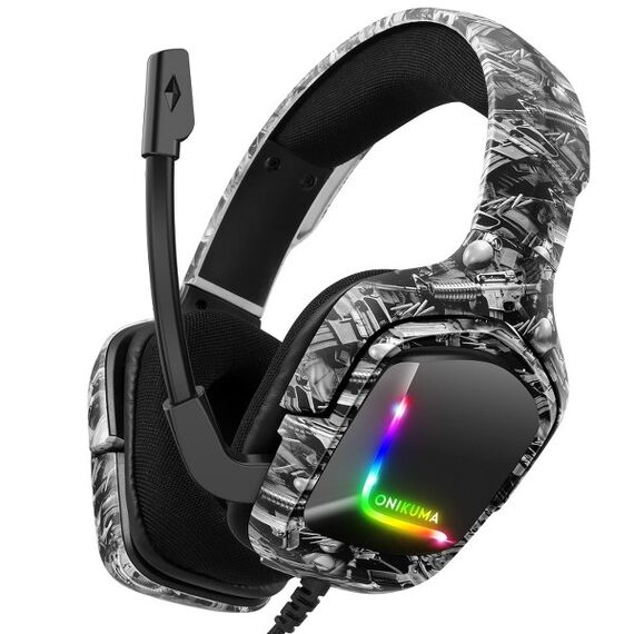 Onikuma K20 Wired Gaming Headset white