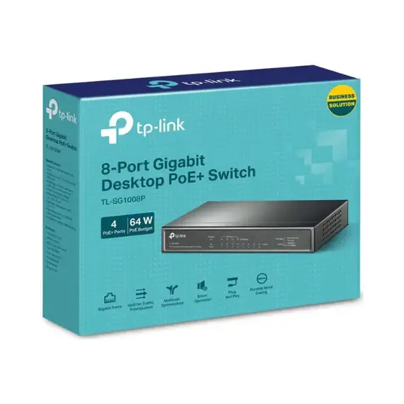 TP-Link PoE+ switch