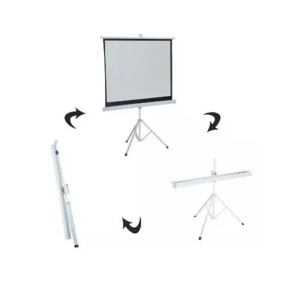projector screen size