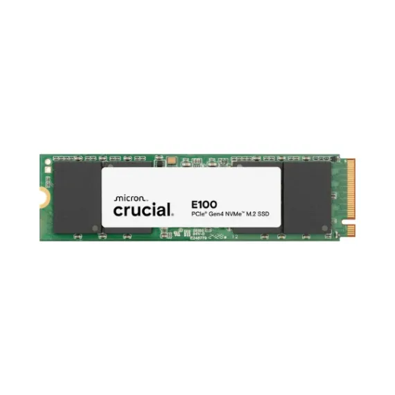 Crucial E100 480GB PCIe Gen4 NVMe M.2 SSD