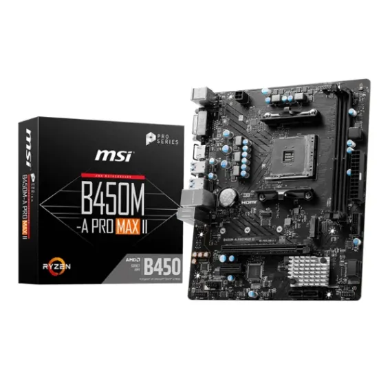 Msi B450M-A PRO MAX II Motherboard