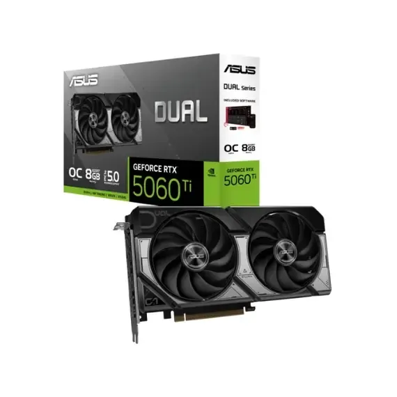 اسوس دول جيفورس ار تي اكس 5060Ti بسعة 8 جيجابايت GDDR7 إصدار OC​
