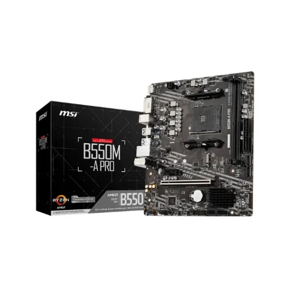 ام اس اي B550M-A برو مازر بورد AM4 MATX