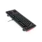 keyboard red dragon